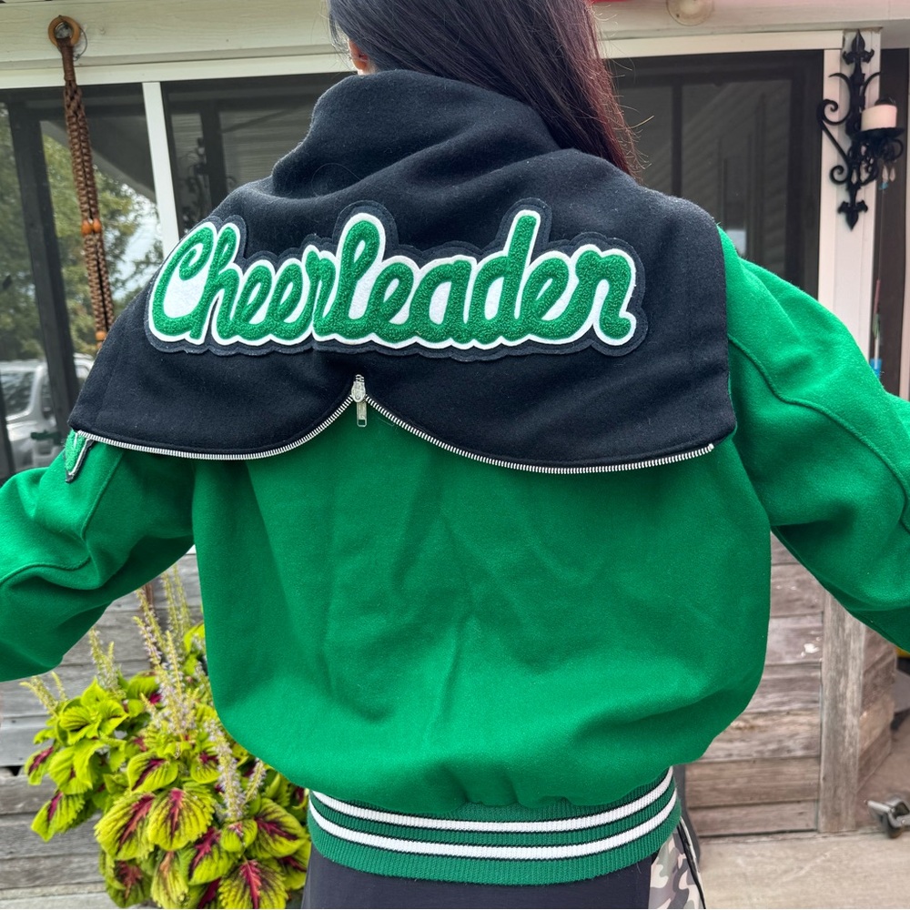 Vintage ‘93 Cheerleading varsity letter jacket